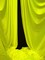 1 Yard Neon Yellow Tricot Fabric Low Stretch Polyester For Aerial Use Backdrops Crafts 108″-120″ width